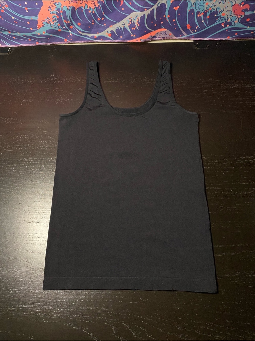 Midnight by Carole Hochman Black Scoop Neck Tank Top